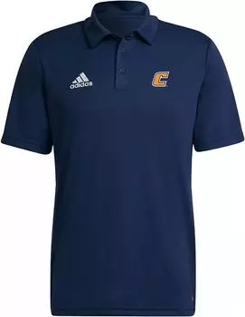 Мужская темно-синяя футболка-поло Adidas Chattanooga Mocs Entrada