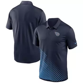 Мужская темно-синяя футболка-поло Tennessee Titans Vapor Performance Nike