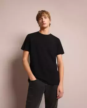 Мужская темно-синяя футболка с коротким рукавом Scalpers, тёмно-синий