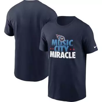 Мужская темно-синяя футболка Tennessee Titans Hometown Collection Music City Nike