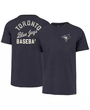 Мужская темно-синяя футболка Toronto Blue Jays Turn Back Franklin '47 Brand, синий