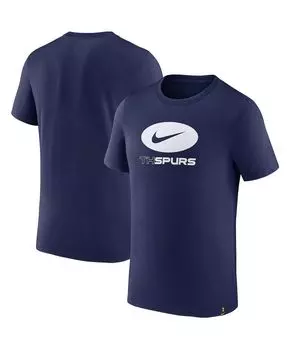 Мужская темно-синяя футболка tottenham hotspur swoosh Nike, синий