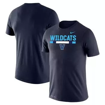 Мужская темно-синяя футболка Villanova Wildcats DNA Legend Performance Nike