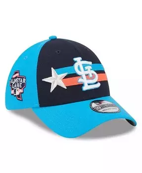 Мужская темно-синяя/голубая гибкая кепка St. Louis Cardinals Матча всех звезд MLB 2024 39THIRTY New Era, синий