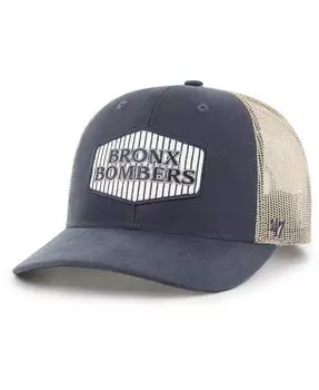 Мужская темно-синяя кепка '47 New York Yankees Local Haven Trucker Snapback '47 Brand