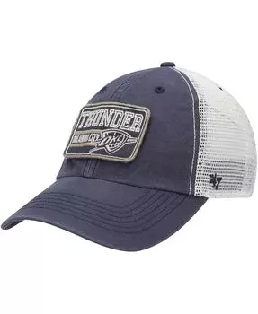 Мужская темно-синяя кепка '47 Oklahoma City Thunder Off Ramp Trucker Snapback '47 Brand