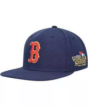 Мужская темно-синяя кепка Boston Red Sox Champ'd Up Snapback Mitchell & Ness, синий