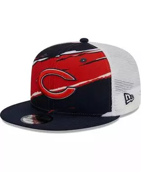 Мужская темно-синяя кепка Chicago Bears Tear Trucker 9FIFTY Snapback New Era, синий