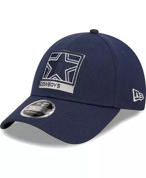 Мужская темно-синяя кепка Dallas Cowboys в рамке AF 9FORTY Snapback New Era
