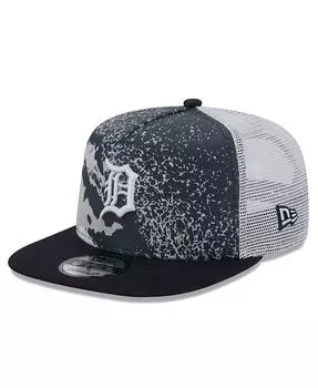 Мужская темно-синяя кепка Detroit Tigers Court Sport 9Fifty Snapback New Era, синий
