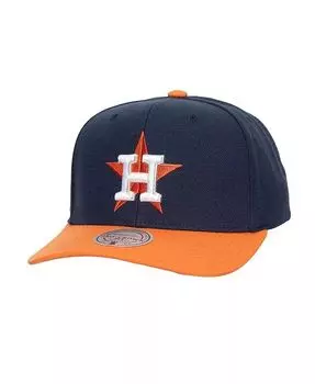 Мужская темно-синяя кепка Mitchell Ness Houston Astros Team Pro Snapback Mitchell & Ness, синий