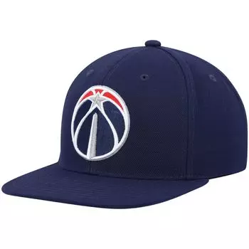 Мужская темно-синяя кепка Mitchell & Ness Washington Wizards Ground 2.0 Snapback