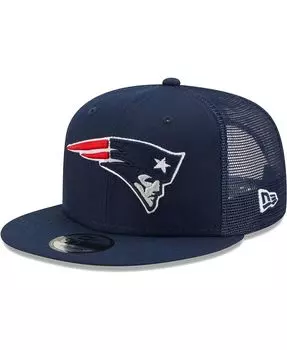 Мужская темно-синяя кепка New England Patriots Classic Trucker 9FIFTY Snapback New Era
