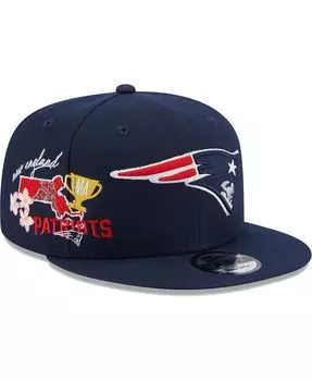 Мужская темно-синяя кепка New England Patriots Icon 9FIFTY Snapback New Era