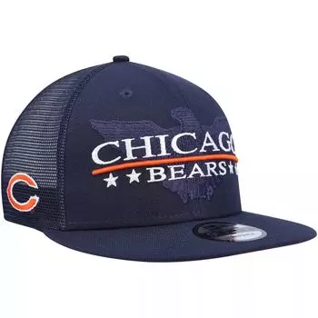 Мужская темно-синяя кепка New Era Chicago Bears Totem 9FIFTY Snapback