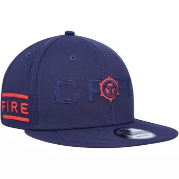 Мужская темно-синяя кепка New Era Chicago Fire Kick Off 9FIFTY Snapback