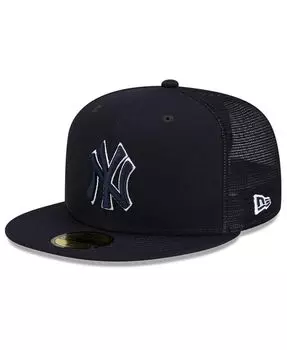 Мужская темно-синяя кепка New York Yankees 2022 Batting Practice 59FIFTY New Era