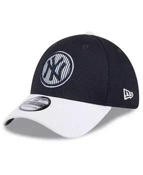 Мужская темно-синяя кепка New York Yankees 2024 Batting Practice 39THIRTY Flex Hat New Era, синий