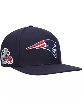 Мужская темно-синяя кепка с логотипом New England Patriots Snapback Pro Standard
