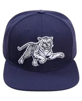 Мужская темно-синяя кепка с талисманом Jackson State Tigers Evergreen Snapback Pro Standard
