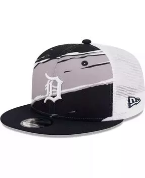 Мужская темно-синяя кепка Snapback Detroit Tigers Tear Trucker 9FIFTY New Era, синий