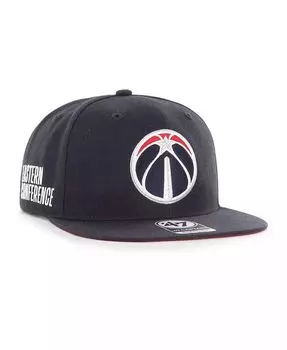 Мужская темно-синяя кепка Washington Wizards Sure Shot Captain Snapback '47 Brand, синий