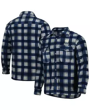 Мужская темно-синяя куртка на кнопках Notre Dame Fighting Irish Ellis Colosseum, синий