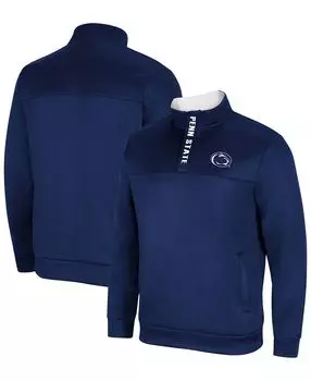 Мужская темно-синяя куртка penn state nittany lions no tomorrow с молнией на четверть Colosseum, синий