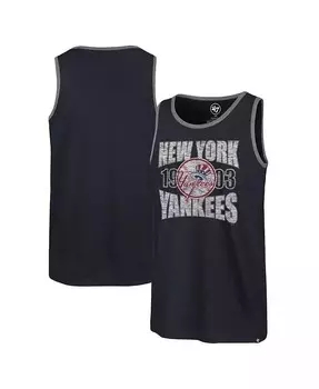 Мужская темно-синяя майка 47 Brand New York Yankees Upload Franklin '47 Brand, синий