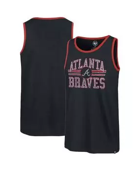 Мужская темно-синяя майка Atlanta Braves Winger Franklin '47 Brand