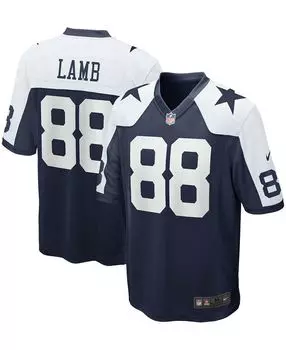 Мужская темно-синяя майка CeeDee Lamb Dallas Cowboys Alternate Game Team Nike