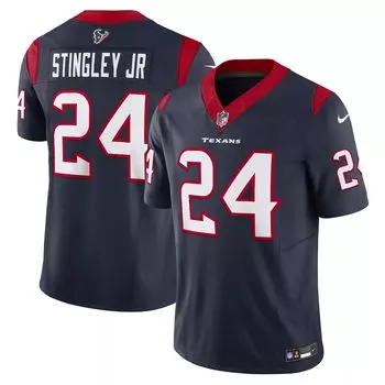 Мужская темно-синяя майка Derek Stingley Jr. Houston Texans Vapor FUSE Limited Nike