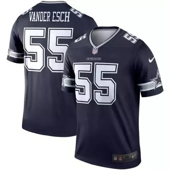 Мужская темно-синяя майка Nike Leighton Vander Esch Dallas Cowboys Legend Player