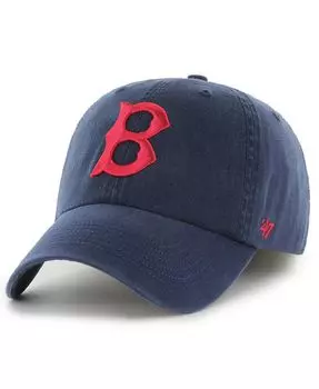 Мужская темно-синяя приталенная шляпа Boston Red Sox Cooperstown Collection Franchise '47 Brand
