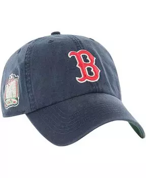 Мужская темно-синяя приталенная шляпа Boston Red Sox Sure Shot Classic Franchise '47 Brand, синий