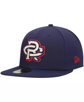Мужская темно-синяя приталенная шляпа Cedar Rapids Kernels Authentic Collection Team Alternate 59FIFTY New Era
