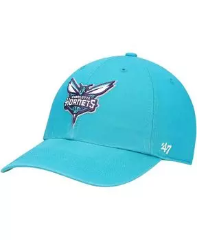 Мужская темно-синяя приталенная шляпа Charlotte Hornets Team Franchise '47 Brand