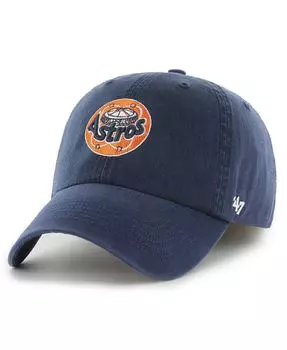 Мужская темно-синяя приталенная шляпа Houston Astros Cooperstown Collection Franchise '47 Brand