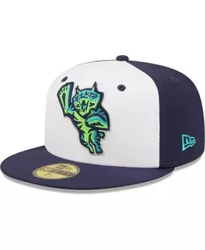 Мужская темно-синяя приталенная шляпа Lynchburg Hillcats Authentic Collection Team 59FIFTY New Era