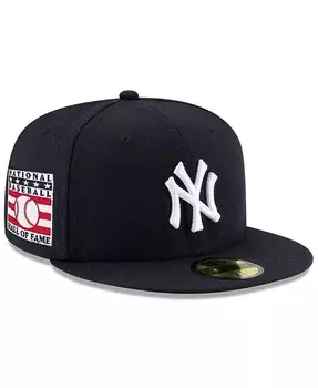 Мужская темно-синяя приталенная шляпа New York Yankees National Baseball Fame 59FIFTY New Era, синий