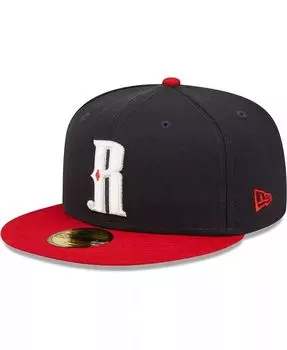 Мужская темно-синяя приталенная шляпа Reno Aces Authentic Collection Team 59FIFTY New Era, синий