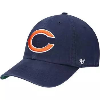 Мужская темно-синяя приталенная шляпа с логотипом Chicago Bears '47