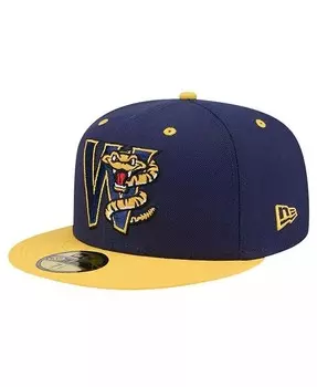 Мужская темно-синяя приталенная шляпа Wisconsin Timber Rattlers Theme Night Brewers Sunday 59FIFTY New Era, синий