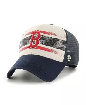 Мужская темно-синяя регулируемая кепка Boston Red Sox Breakout MVP Trucker '47 Brand