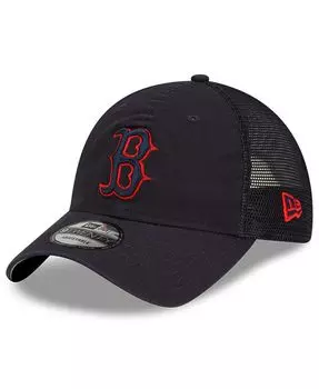 Мужская темно-синяя регулируемая кепка Boston Red Sox 2022 Batting Practice 9Twenty New Era