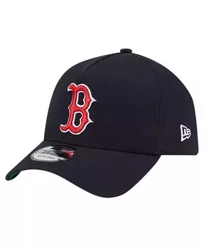 Мужская темно-синяя регулируемая кепка Boston Red Sox Team с А-образной рамкой 9FORTY New Era, синий