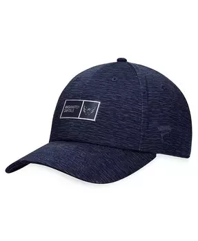 Мужская темно-синяя регулируемая кепка Washington Capitals Authentic Pro Road Fanatics, синий