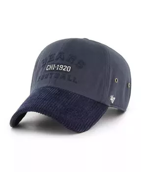 Мужская темно-синяя регулируемая шапка Chicago Bears Ridgeway Clean Up '47 Brand, синий