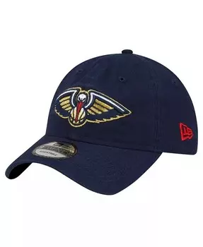 Мужская темно-синяя регулируемая шапка New Orleans Pelicans Team 2.0 9TWENTY New Era, синий