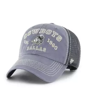 Мужская темно-синяя регулируемая шляпа Dallas Cowboys Decatur Clean Up '47 Brand